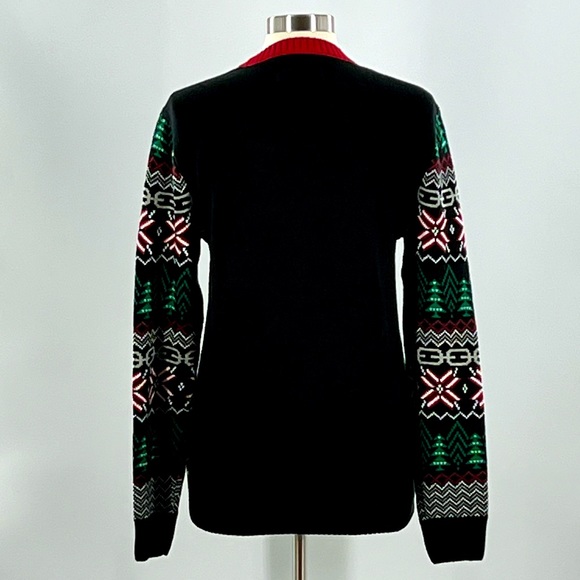 NWT Ugly Christmas Sweater Live to Ride Skeleton - Picture 4 of 7